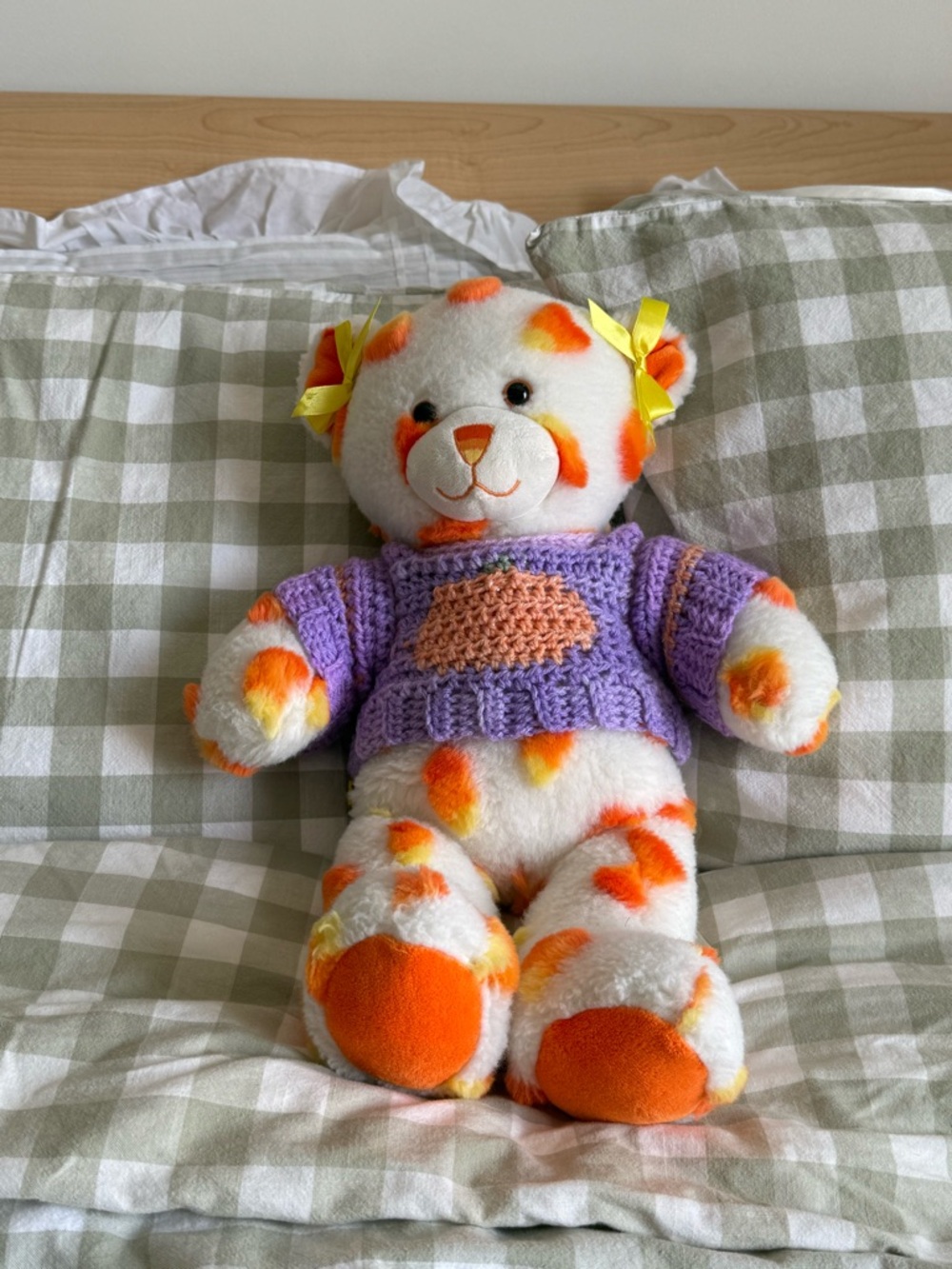 Build a Bear Candy Corn Bear